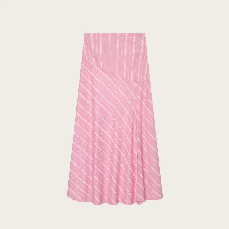 2026 Summer New Arrival Women Premium Plaid Casual  Midi Skirt Loose Relaxed Fit Comfortable Versatile Daily Wear Mid Skirt