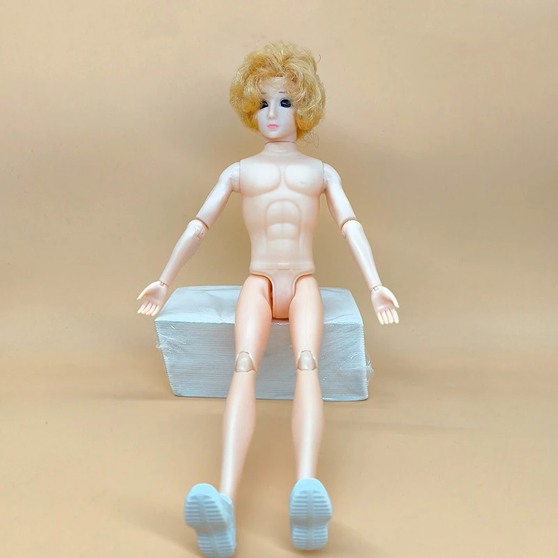 1/6 بنين دمية أرقام المفاصل المنقولة الصلبة 30 سنتيمتر نباتي فستان دمى الذكور رئيس + الجسم الاطفال DIY بها بنفسك لعبة هدايا عيد اللعب لعبة المنزل #2
