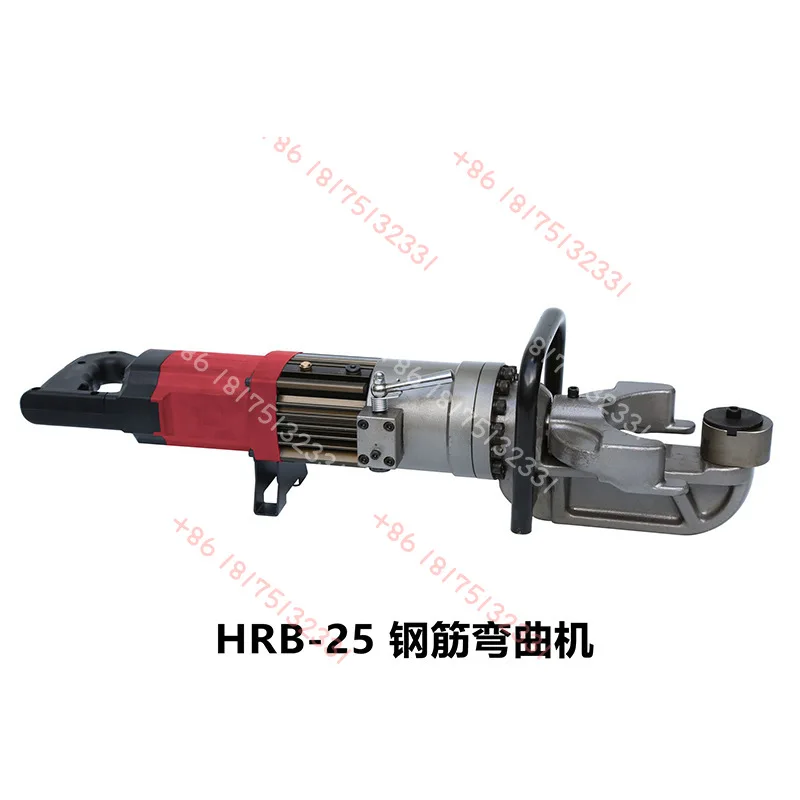 

HRB-25 hand-held steel bar bending machine hand-held, electric bending machine hydraulic straightening