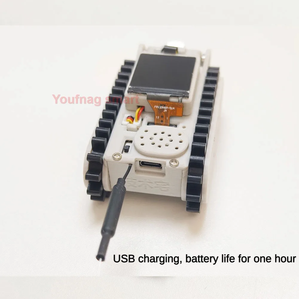 Pipeline Inspektion Drahtlose Video Auto Track RC Roboter mit Kamera Maker Lehre Esp32 Scannen Code Netzwerk DIY Programm Spielzeug – Detail 6
