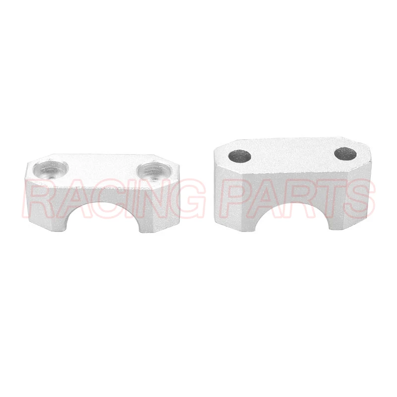 AlumInum Motorcycle Universal Handle Bar Handle Fat Bar Risers Mount Clamp Adaptor 28mm For Pit Dirt Bike Racing Accessories ATV