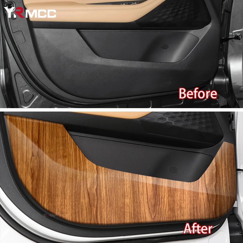 Wood Vinyl Wrap Film Car Stickers Self Adhesive Wooden Textured Grain Decorative Film for Cabinet Interior Furniture Vinyl Decal view 5