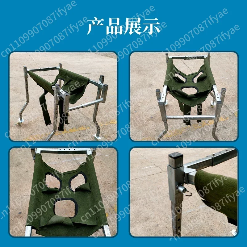 Calf walker rehabilitation vehicle stand up frame walker breeding thickened and reinforced calf rehabilitation vehicle