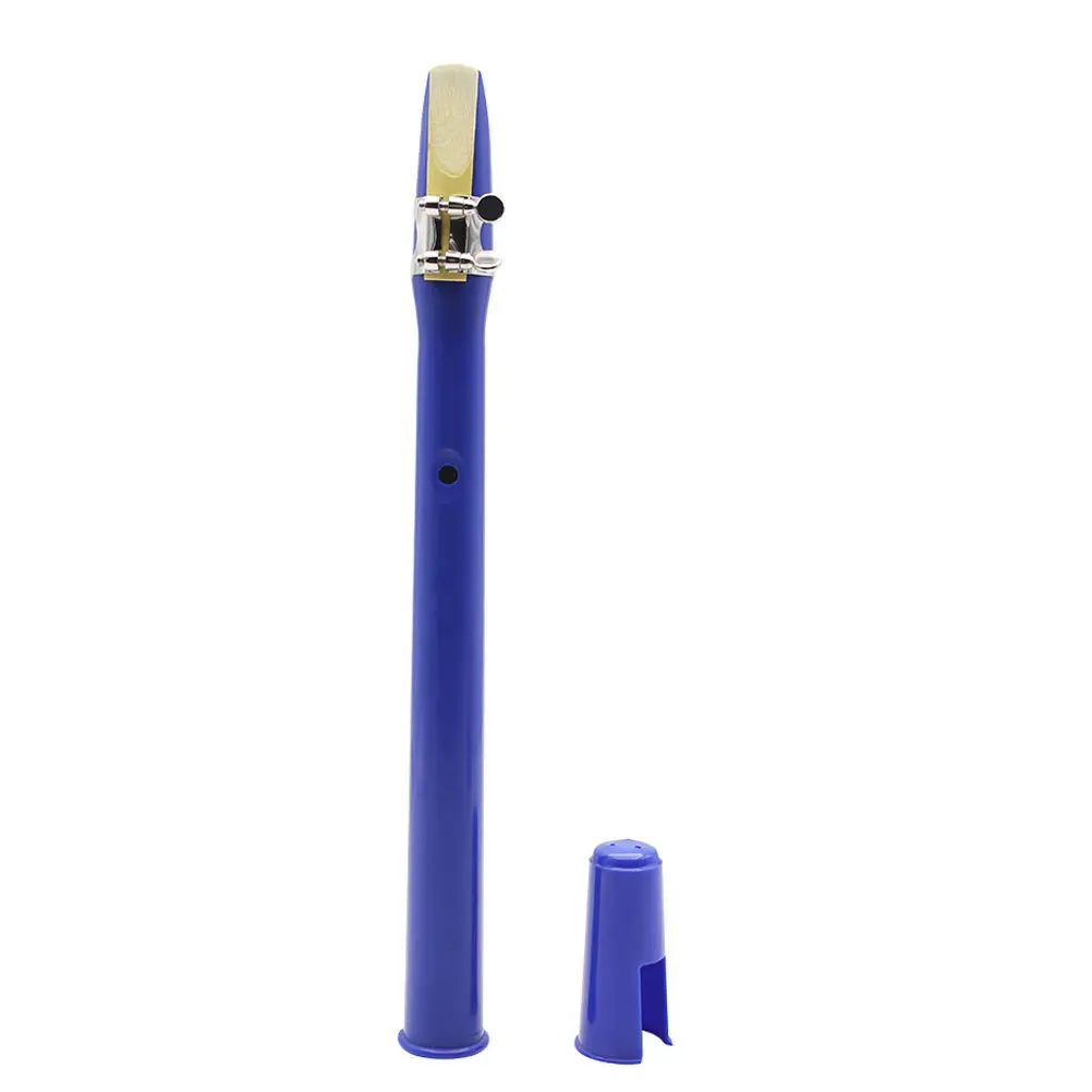 

1Set Beginner Mini Saxophone Portable Blue Instrument Musical Educational Instrument for Kids Develop Creativity