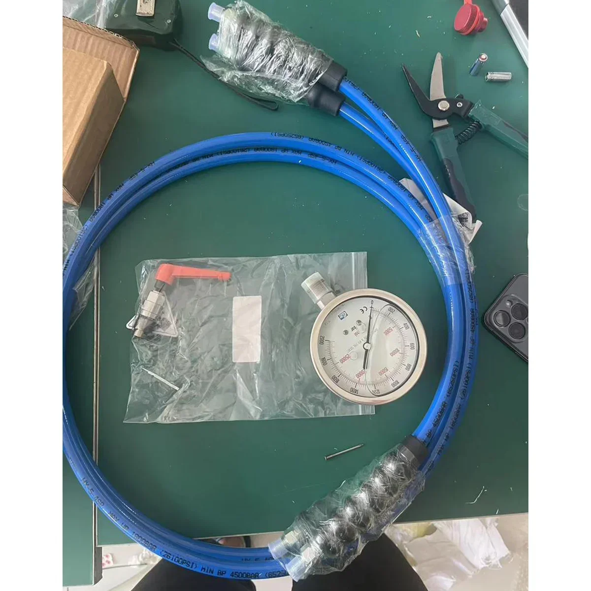 Selang Hidrolik Resin Tekanan Ultra Tinggi 1500bar, 1800bar, 21000psi