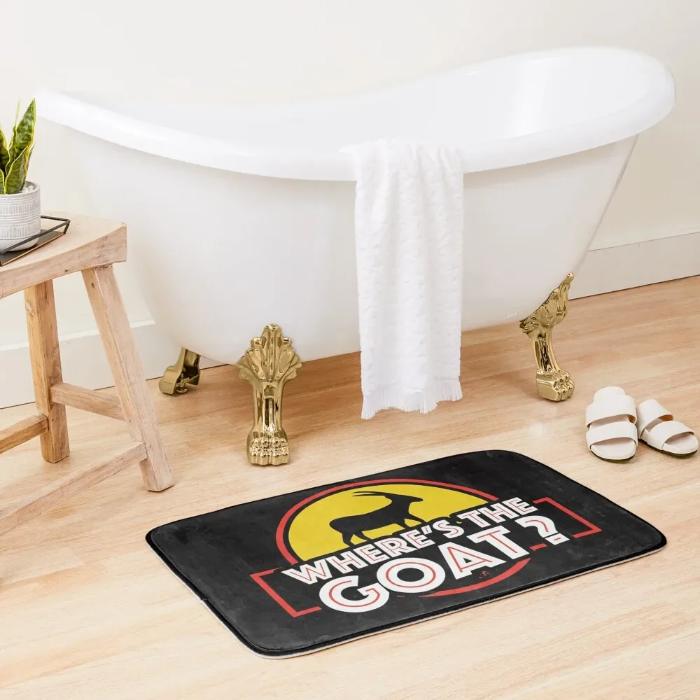 

Where's The Goat Bath Mat Hallways Kitchens Home Entrances Bathroom Accessories Sets Mat