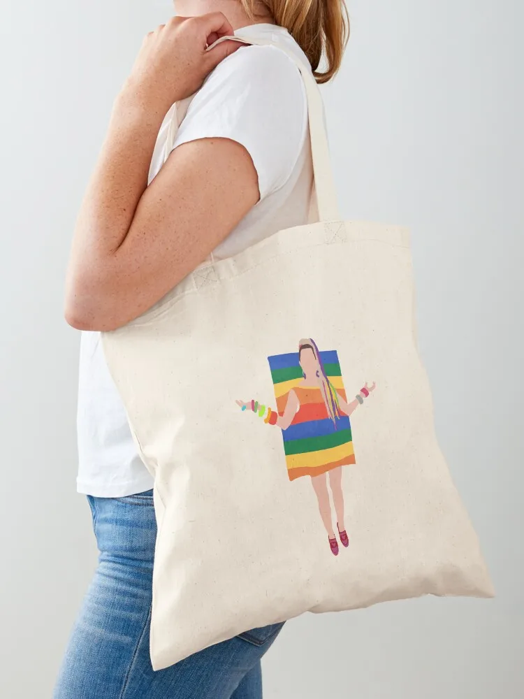 

Miley Cyrus - Rainbow Tote Bag Women's handbag hand bags tote bags men Canvas