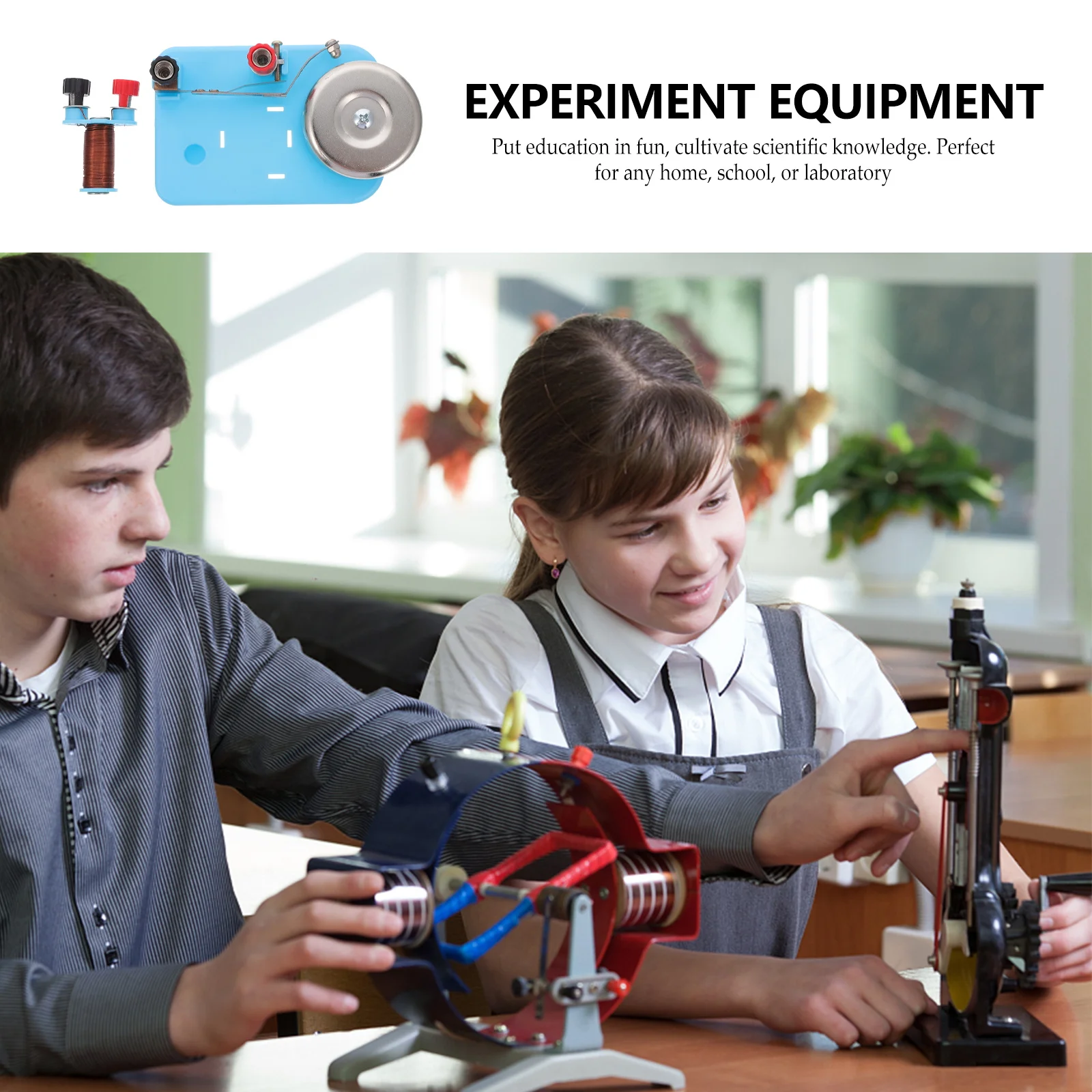 2Pcs Electromagnetic Teaching Instrument for Physics Lab Precision Experimental Electric Bell Education Science Kit School