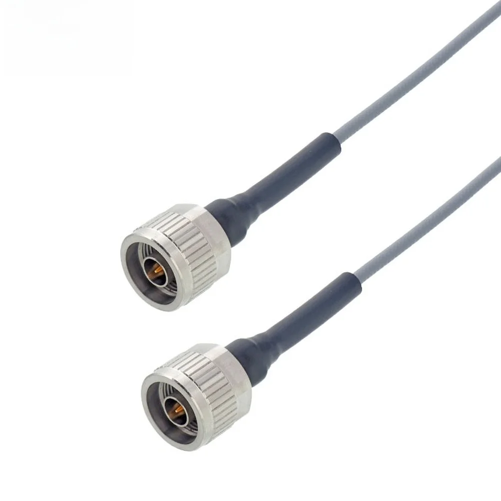 N Type Male to Male RF Cable 18GHz Frequency Range 0 to 18GHz with N J to N J Connectors for Lab and Field Use