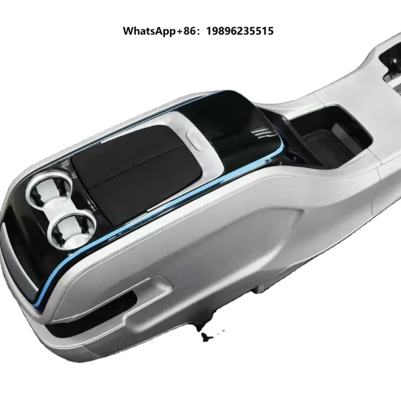Front Car Armrest Console Storage Box with Electric Refrigerator