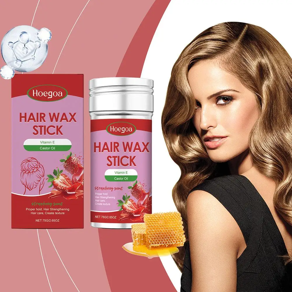 

Воск для волос со вкусом клубники, профессиональный воск для волос, гель-крем, нежирный стиль, восковая палочка для мужчин и женщин, сломанный ха X3P8