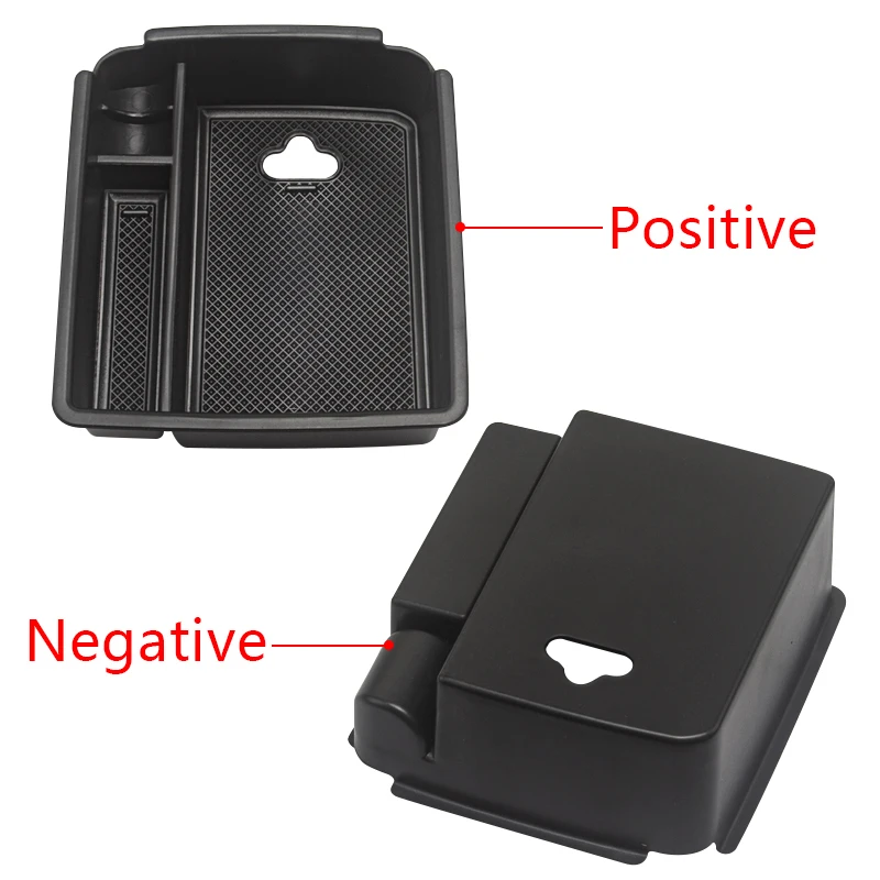 Car Center Console Armrest Storage Box Cover Container Tray For Volkswagen VW Tiguan MK2 2016 2017 2018 2019 2020 2021 2022 2023