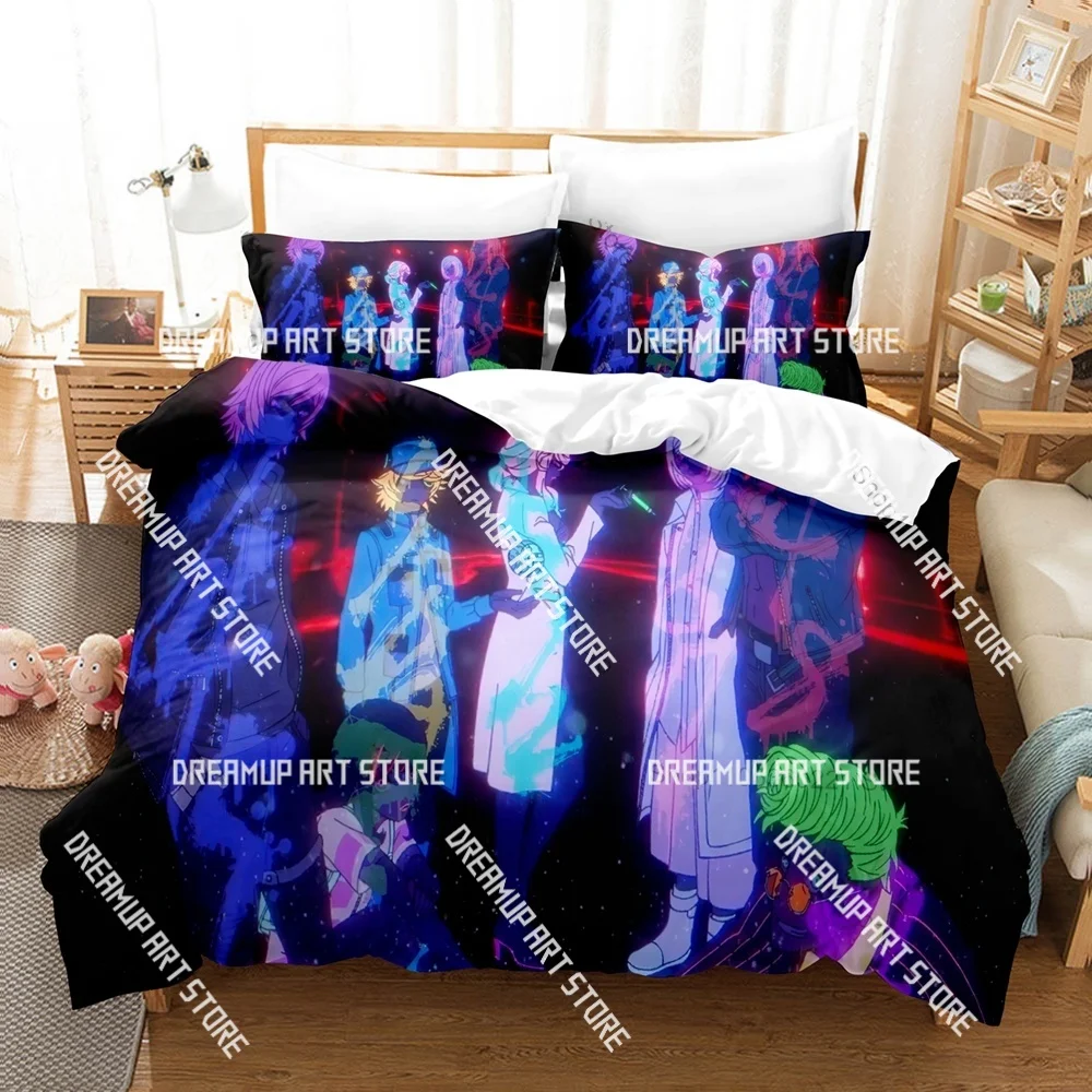 3D Print Akudama Drive Anime Bedding Set for Boys Girls Duvet Cover And Pillowcase Twin Queen King Full Single Double Sizes