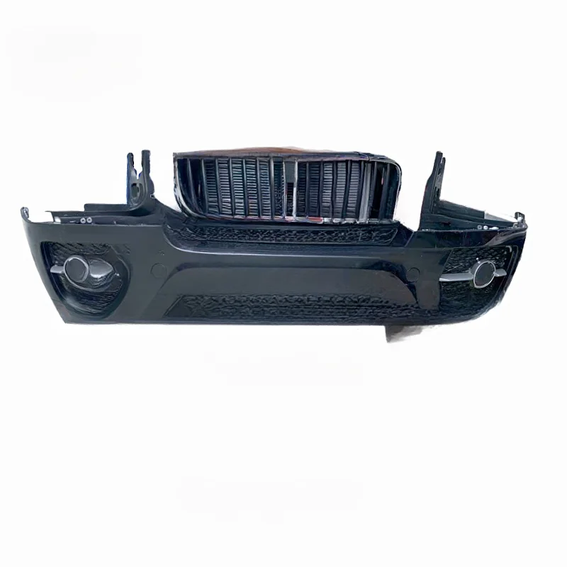 

For BMW X6 E71 2008-2012 High Quality Front Bumper Assembly Body Kit, Plastic with Headlight, Grille & Radiator (Used Condition)
