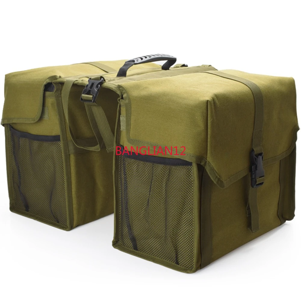 Bicycle bag, double side tail bag, waterproof 30/43/50L large capacity, mountain bike riding equipment