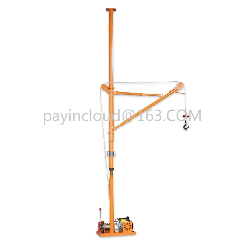 Indoor Lifting Machine 220V Home Decoration Building Small Crane Charging Machine Lifting Crane Elevator Hoister