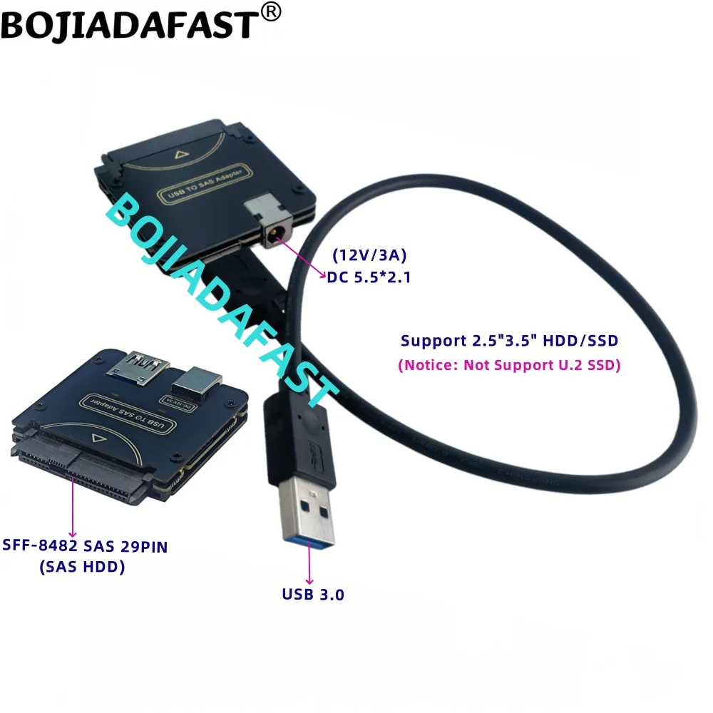 

Разъем USB 3.0 к SFF-8482 SAS 29-контактный адаптер жесткого диска Raid + кабель для передачи данных с чипсетом и портом питания