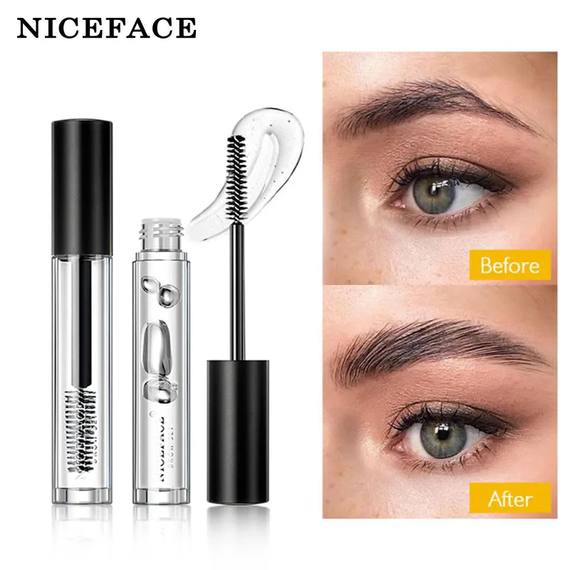 NICEFACE Augenbrauen-Gel-Wachs-Brauen-Seife, transparente Tönung, Augenbrauen-Enhancer, natürliche Make-up-Seife, Augenbrauen-Skulptur, Lift-Make-up für Frauen