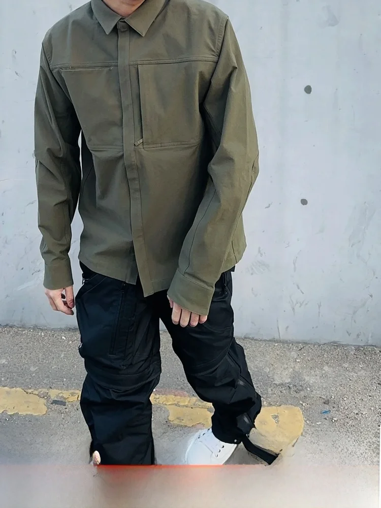 

Высококачественная легкая мужская куртка irt для деловых поездок на открытом воздухе, горная серия, функциональная стойка с защитой от разрывов, длинная...