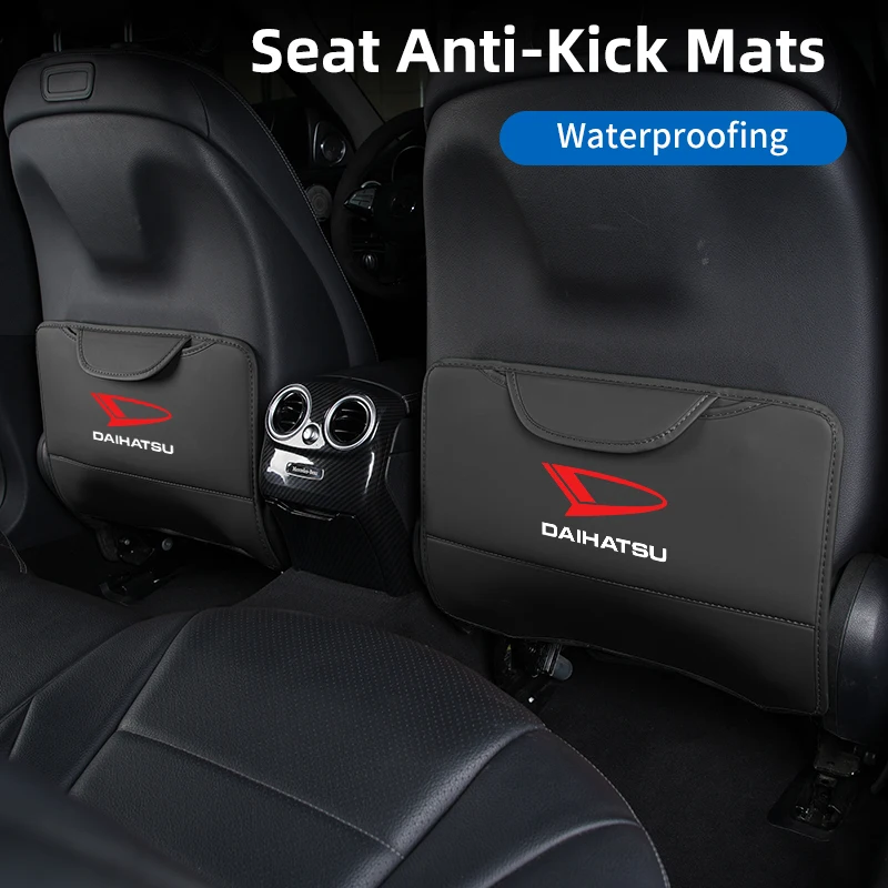 Car Seat Anti-Kick Pad Seatback Storage Protector Cover Accessories For Daihatsu Terios Sirion Mira Materia Rocky YRV Feroza Cha