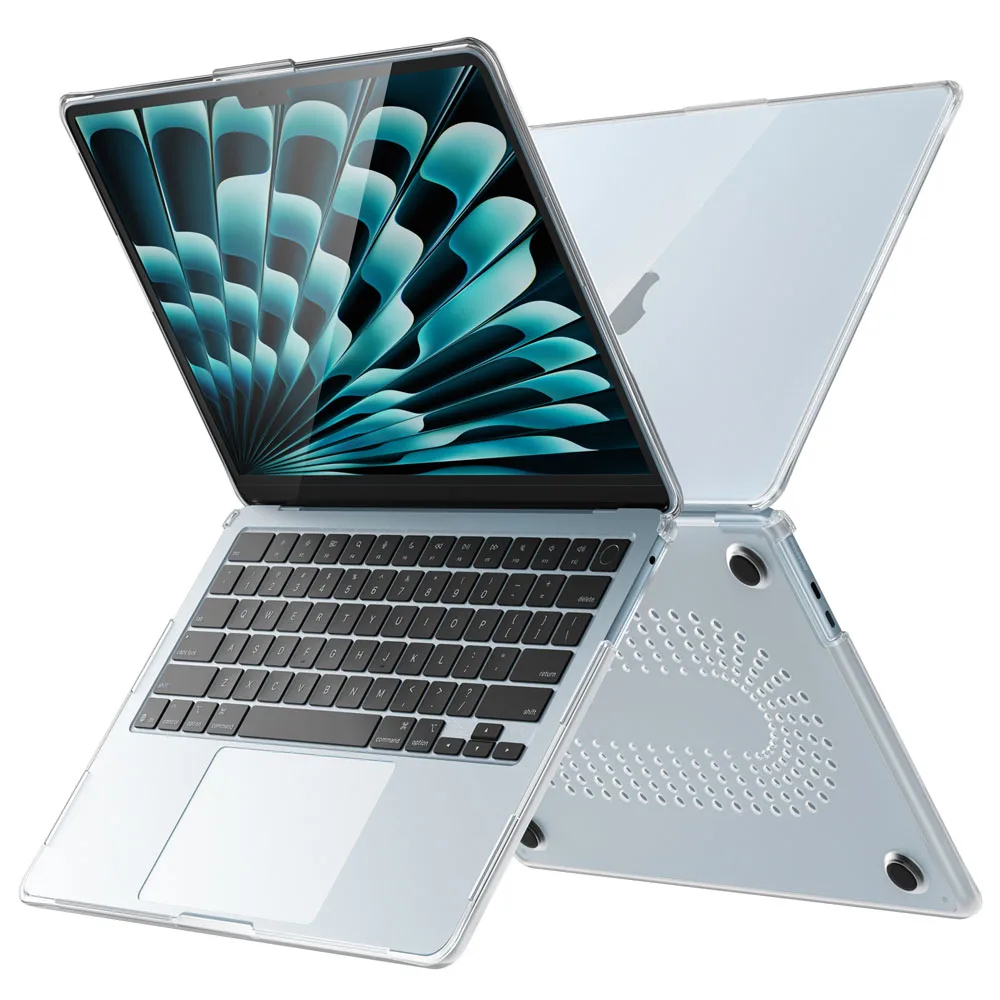For Macbook Air 13.6 2025 Case M2 M3 M4 Chip Model A3240 Cover for Air 13 Air15 Pro 13 2016-2022 M1/M2/M3/M4 TPU+PC Case