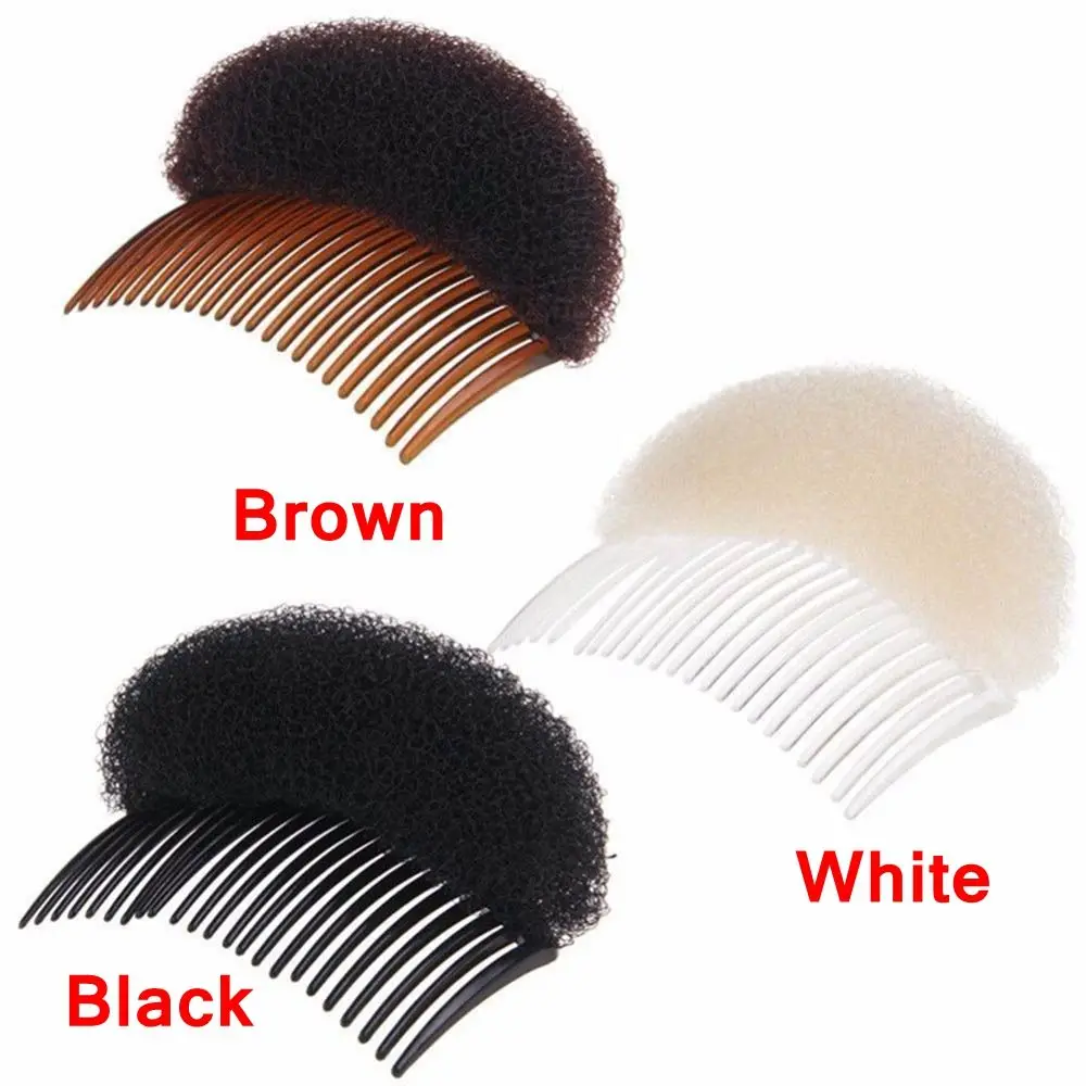 Hot Sale Women Fashion Hair Styling Sponge Clip Stick Bun Maker Braid Tool Hair Accessories Modelling Fluffy Hair Braider