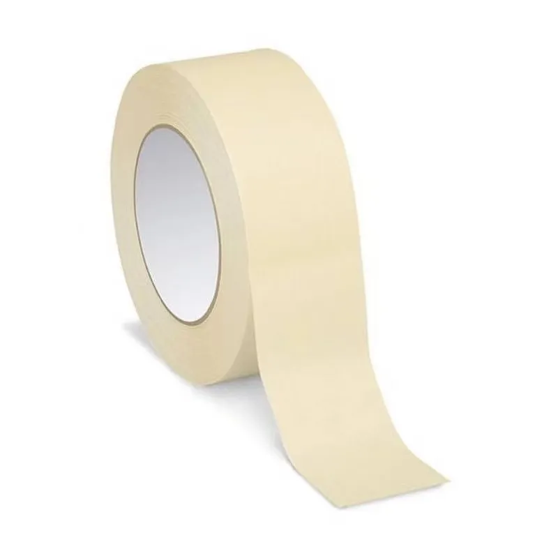 Masking Tape White Color Sealing Self Adhesive Crepe Tape Painting Shelter Decoration Paper Tape For General Purpose