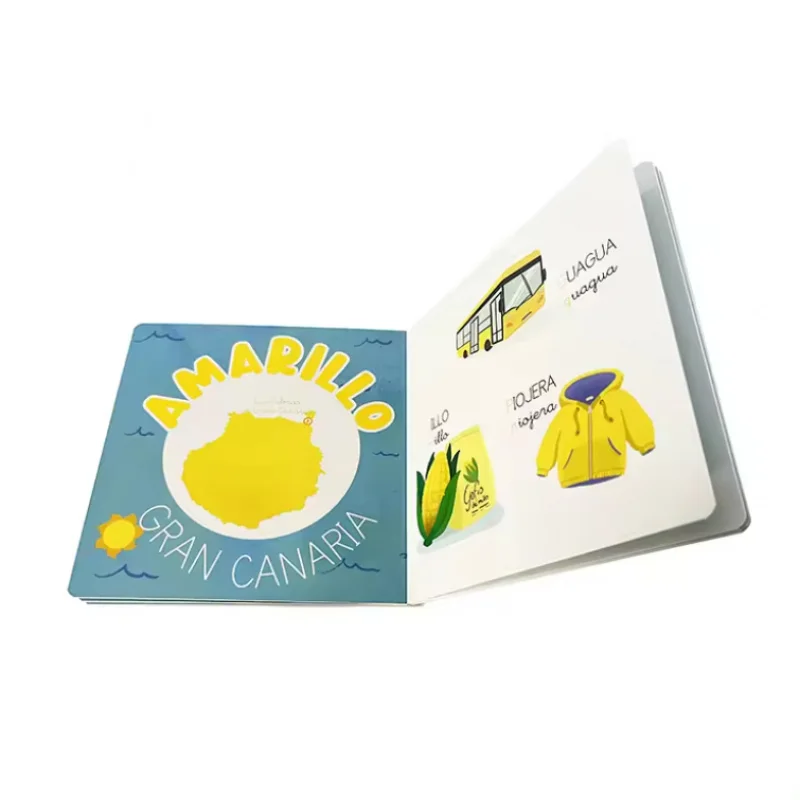 

Professional custom hardcover children cardboard books set Baby board book printing Children books