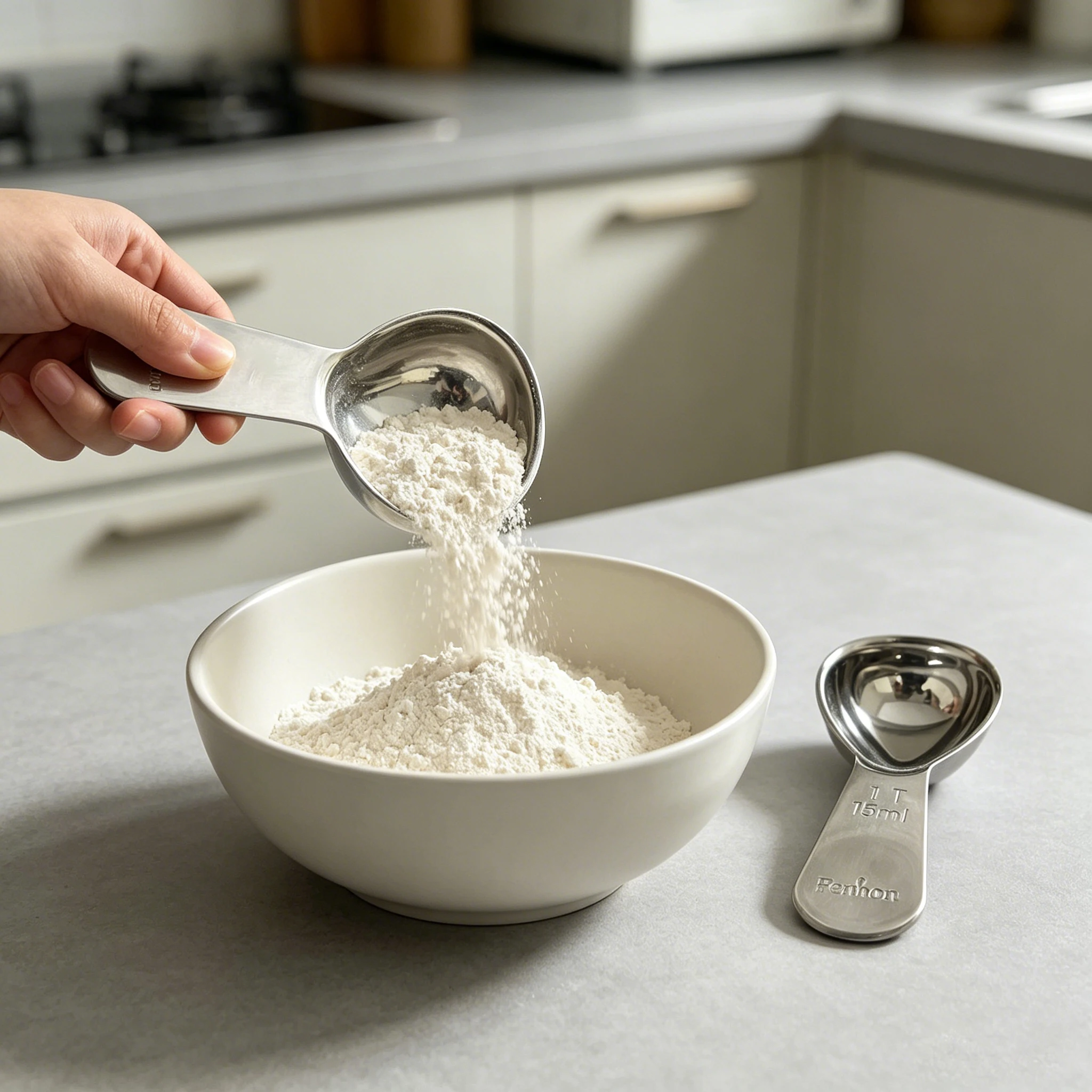 30ml And 15ml Measuring Spoon - Baking Powder Kitchen review and price