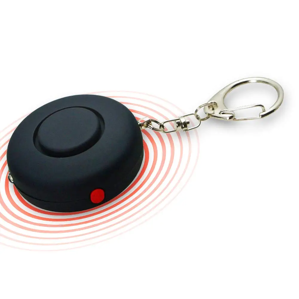 Personal Anti Rape Alarm Keychain 130dB SOS Emergency Self Defense Safety Alarms