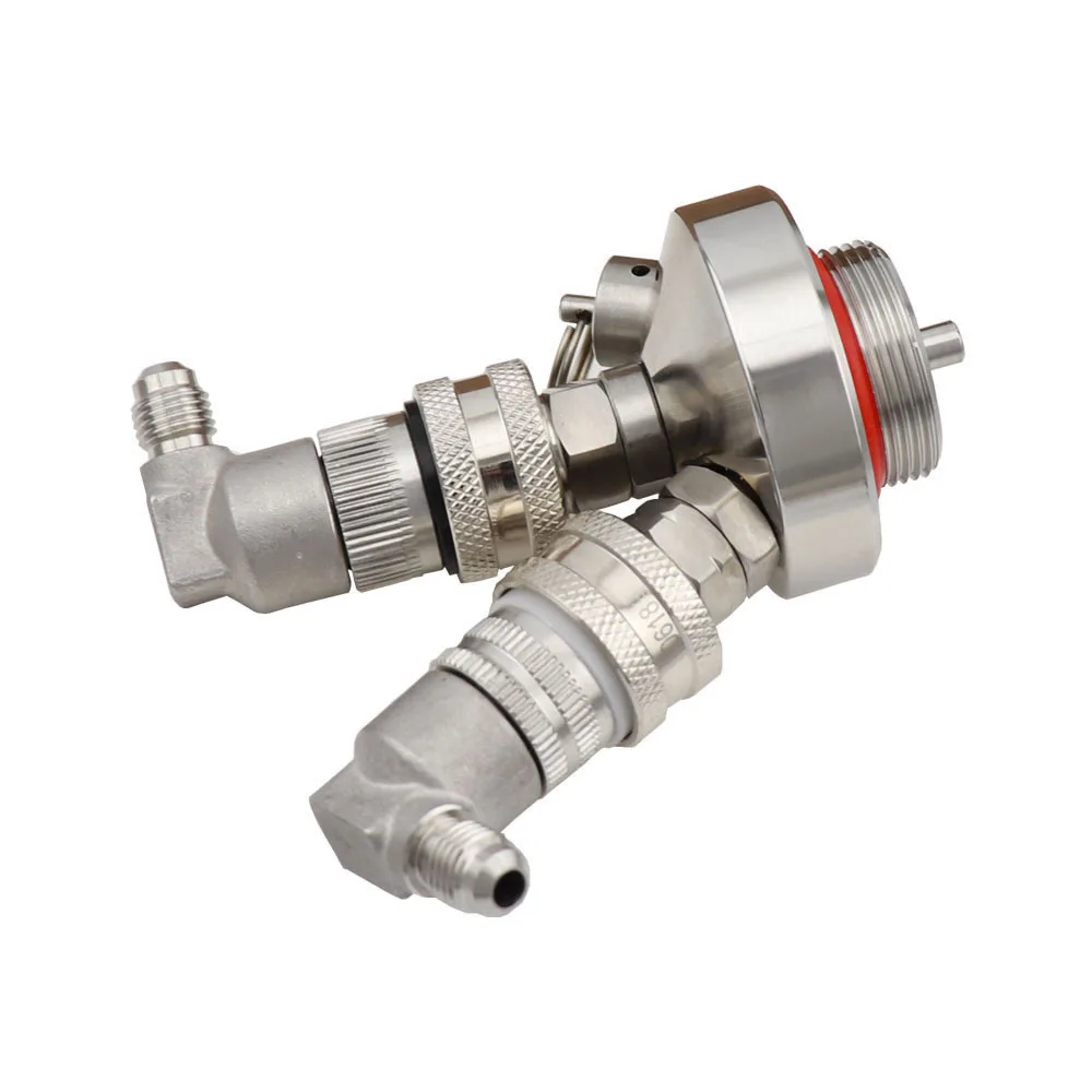 Full Stainless Steel Beer Keg Spear Tap and MFL Ball Lock Disconnects with 30