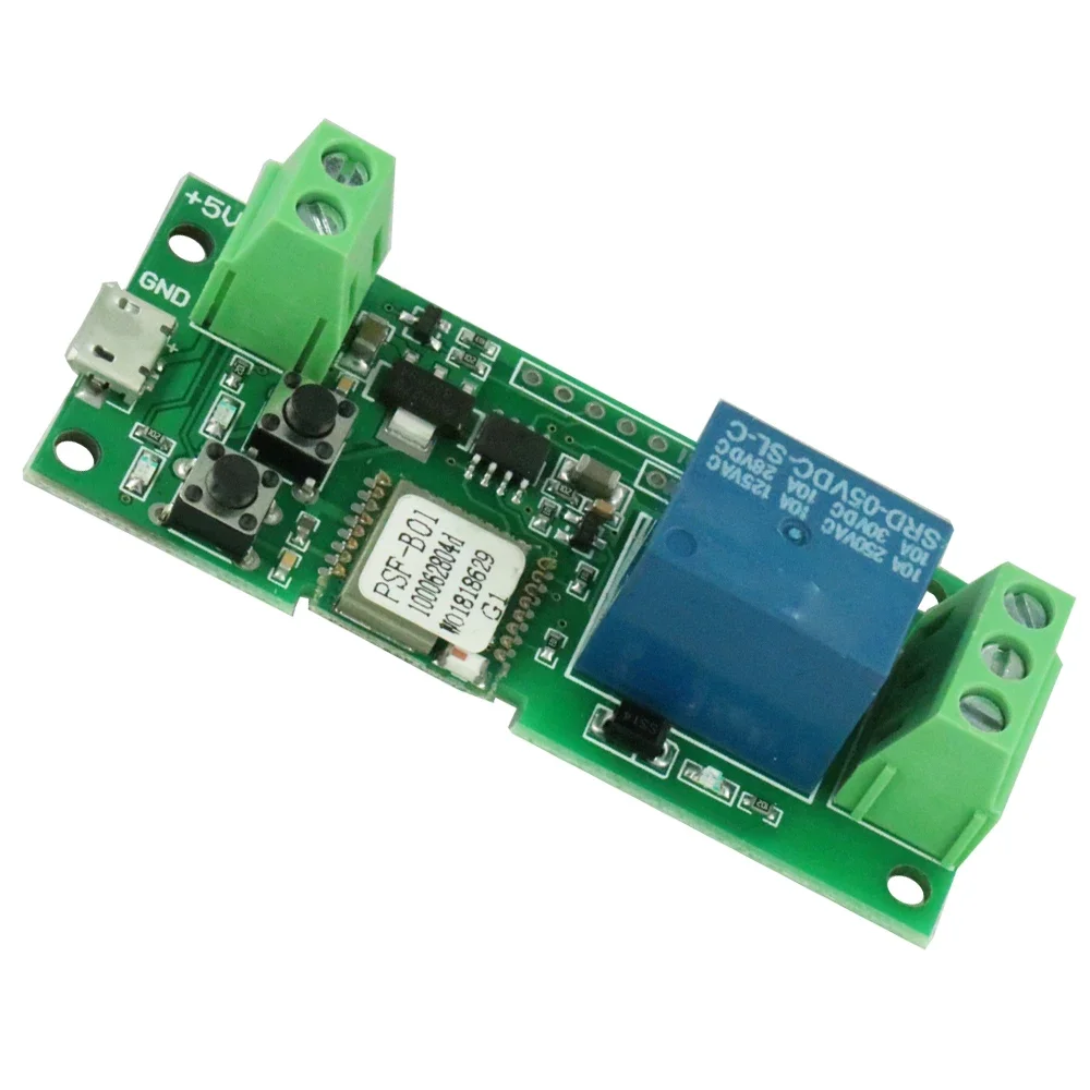 1PCS DC 5V 433Mhz WiFi Wireless Smart Switch Module For Smart Home Apple Android App Control Self-lock Arduino Board Module