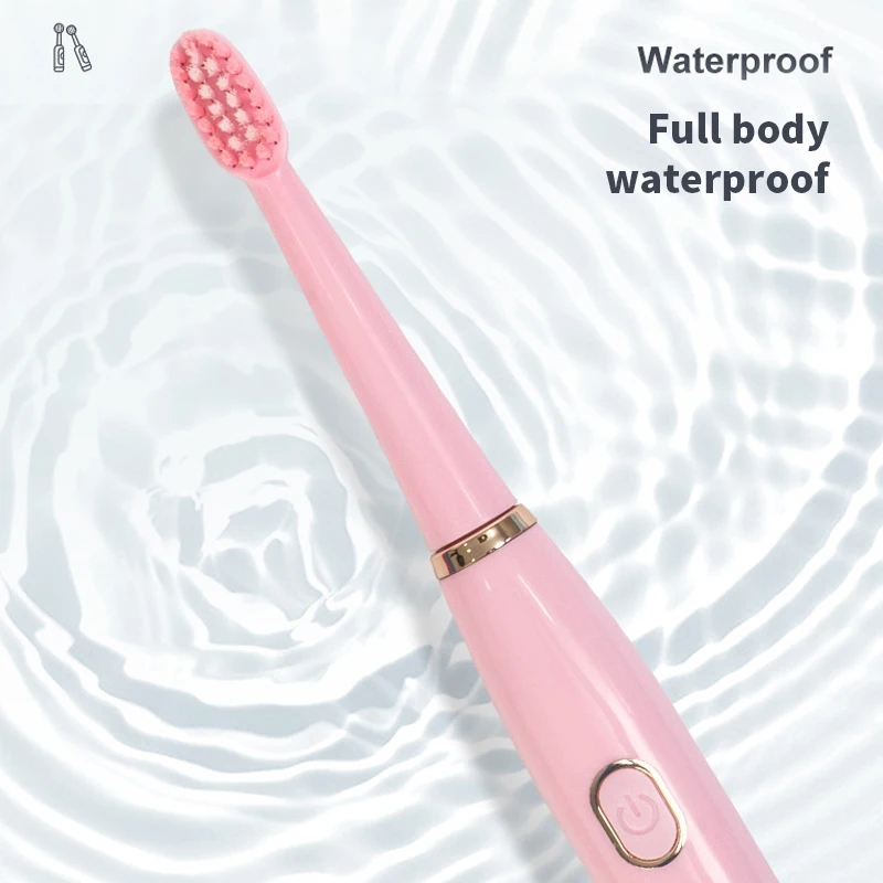 Rechargeable Electric Toothbrush for Adults Gentle Vibration 5 Gear Mode High Density Soft Bristles Fast Charging image 4