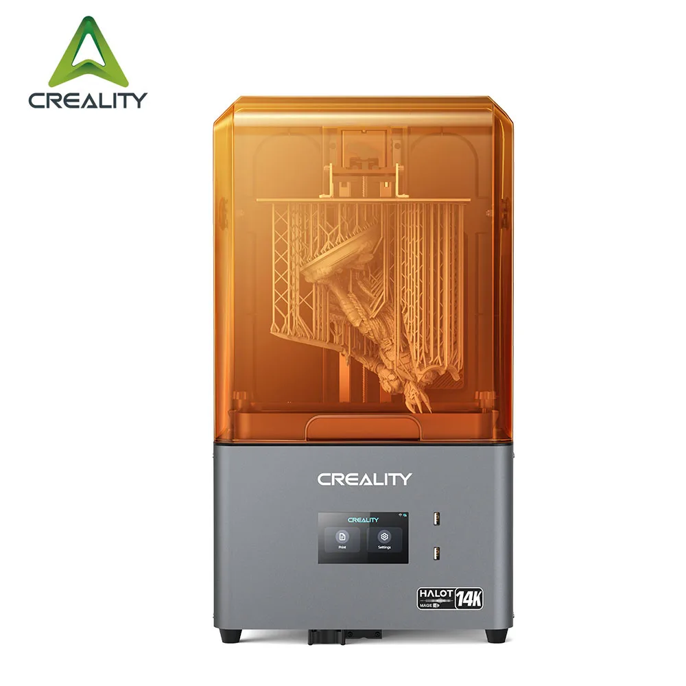 

3D принтер CREALITY HALOT-MAGE S Resin, 14K 13320 * 5120px Mono LCD 10,1 дюйма, 150 мм/ч, высокоскоростной сенсорный экран 4,3 дюйма