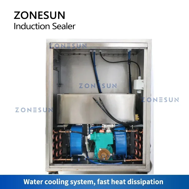 

ZONESUN ZS-FK6000 Induction Sealing Machine Aluminum Foil Plastic Bottle Cap Packaging Equipment