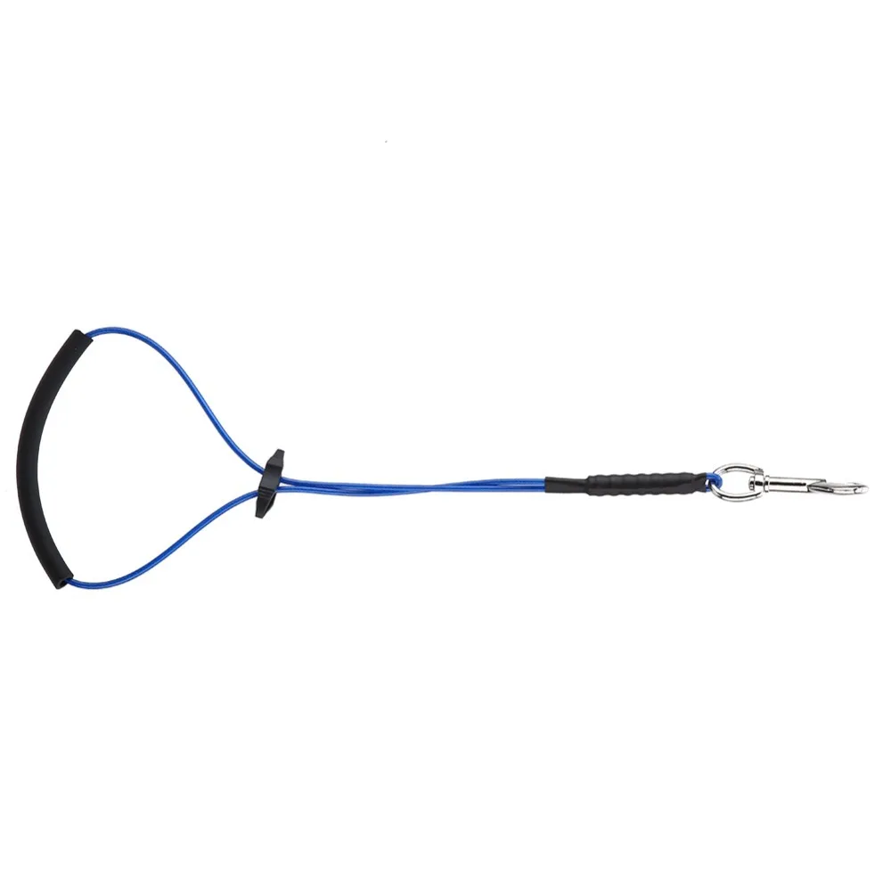 Steel Wire Core Grooming Restraint Single Buckle Anti-slip Hook Dog Fastening Strap Wear Tough Adjustable Length Pet Safety Tie