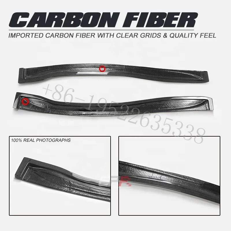2002-2012 for Lotus Elise Exige Luxury Carbon Fiber Side Skirt Extension with Easy Installation for S2 and S3 Models
