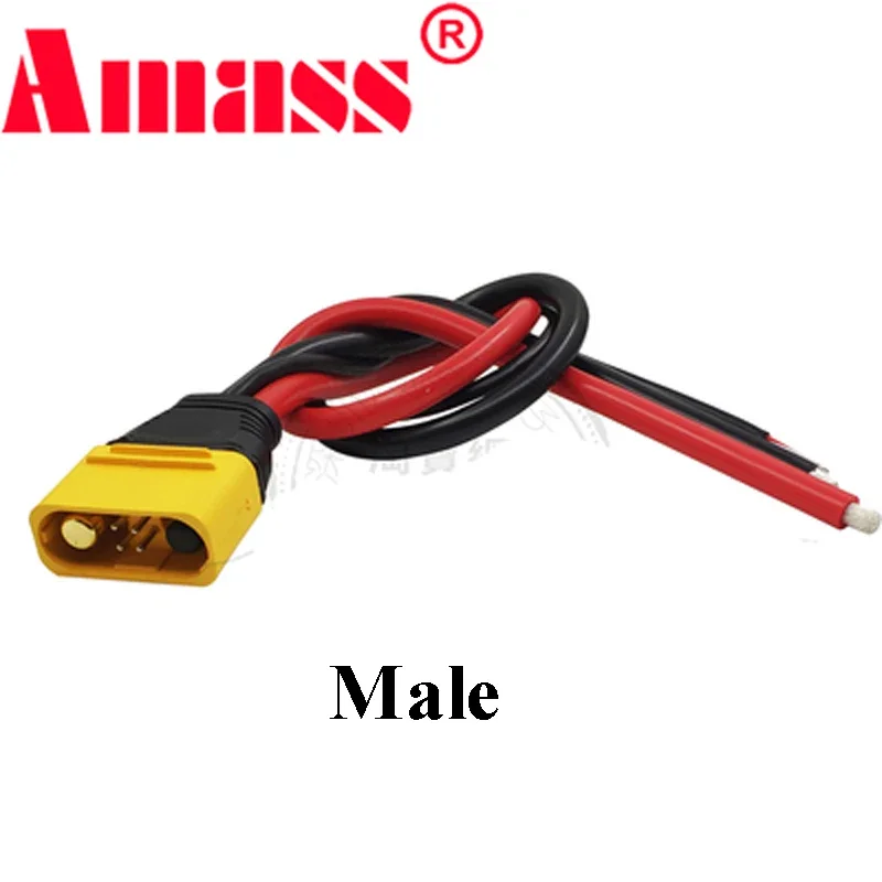 New  Amass AS150U Plug Connector w/ Resistance Male/Female For RC Model DIY