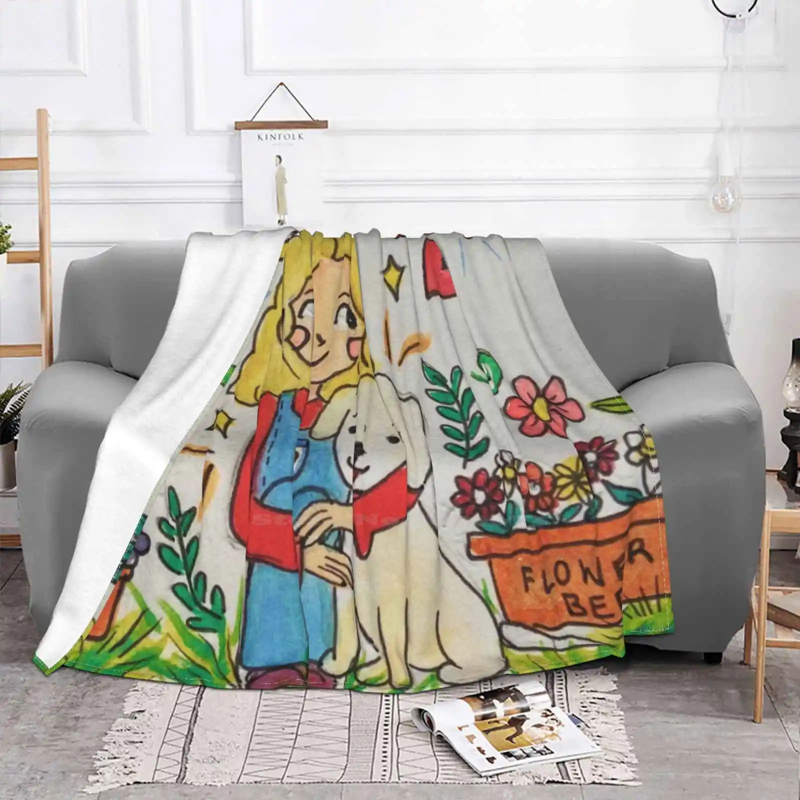 Dog Lover Trend Style Funny Fashion Soft Throw Blanket Dog Outdoors Liza648 Elizabeth Howell Nature Love Cute