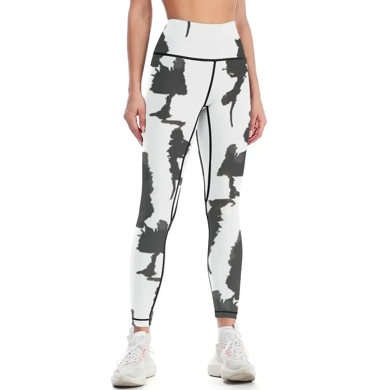 

ink blot Leggings legging gym legging pants raises butt Women's tights Women's sports pants Womens Leggings