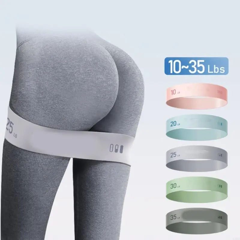 

5 лотов универсальных латексных тонизирующих колец для тренировок без рулона, в комплект входит переноска 69HD