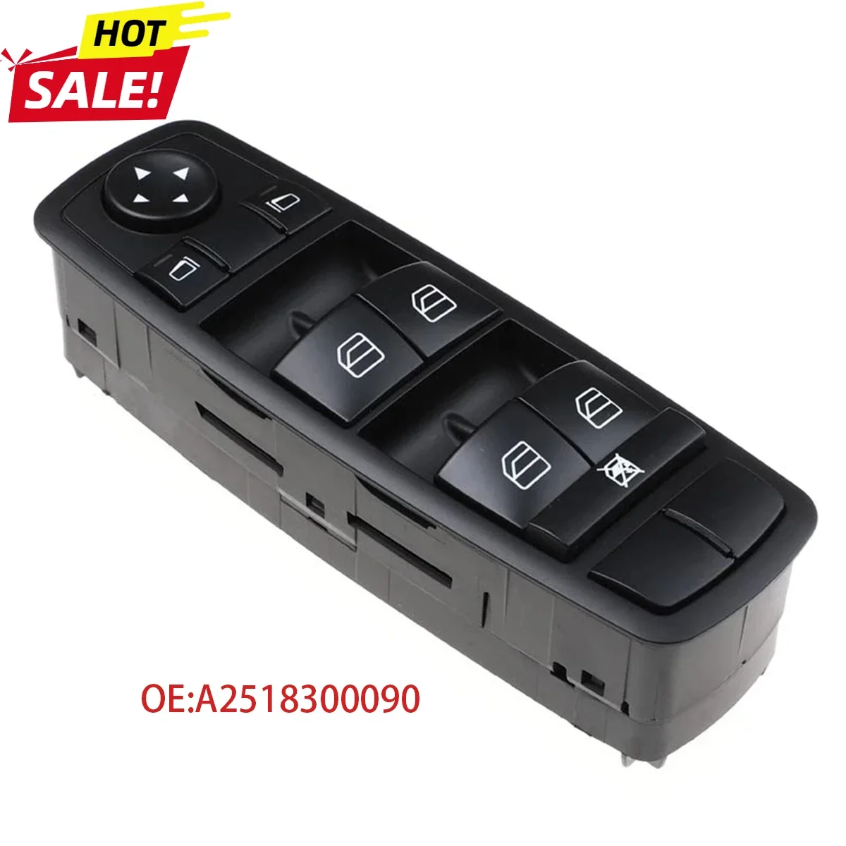 

A2518300090 Lifting Window Switch Electric Window Switch for Mercedes-Benz W164 GL320