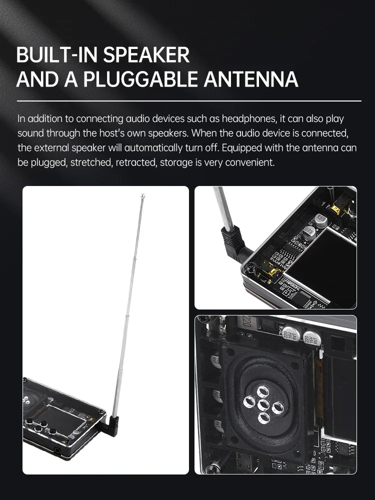 Mini Theremin, Instrumento Musical Electrónico con Más de 70 Sonidos, Altavoz Integrado, Instrumento Theremin, Regalo pa