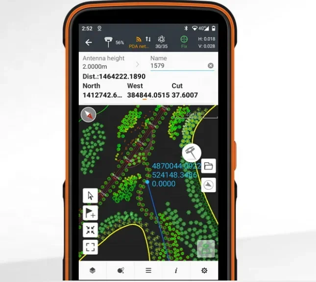 

2026 Premium Ultra-rugged CHCNAV HCE600 Android data controller with 5.5 HD+ display for surveying and construction app