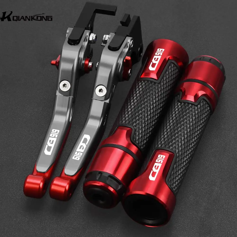 FOR HONDA CB919 2001 2002 2003 2004 2005 2006 2007 2008 Motorcycle Adjustable Brake Clutch Lever Handbar Grips CB 919 01-08