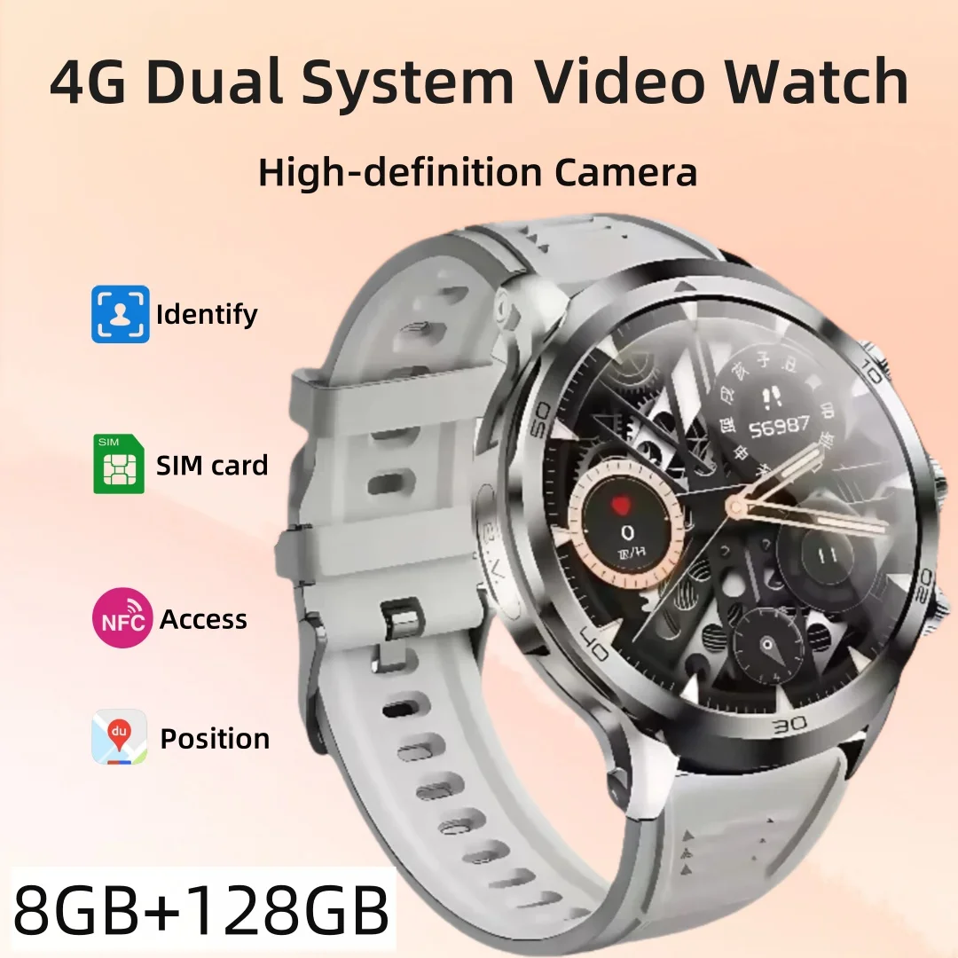 

H19 256 ГБ, вращающаяся камера LTE с большой памятью, 4G/5G, полносетевые умные часы, вставленная SIM-карта, WIFI, 1,95-дюймовый широкоэкранный экран 720*720