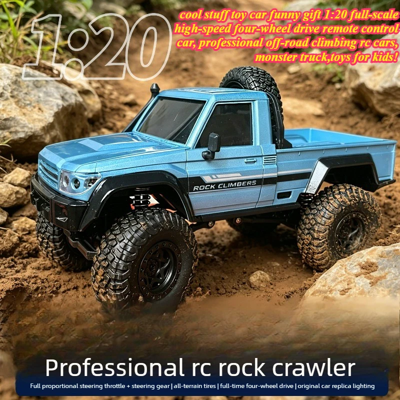 Cool Stuff Toy Car Funny Gift-1:20 Full-scale High-speed 4WD Rc Cars,Kawaii Off-road Rc Truck,Remote Control Car,Toys for Kids