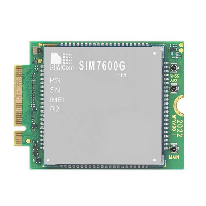 SIM7600G-H-M.2 Simcom 4G LTE Cat-4 Module Global Coverage GNSS M.2 Connector For Iot Tracking Embedded Applications
