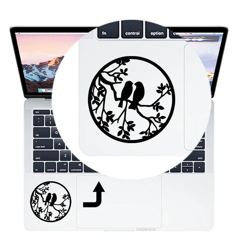 Creative Art Laptop Trackpad Sticker for Macbook Air 13 Pro 14 16 Retina 12 15 17 Inch Mac Cover Skin iPad Vinyl Notebook Decal