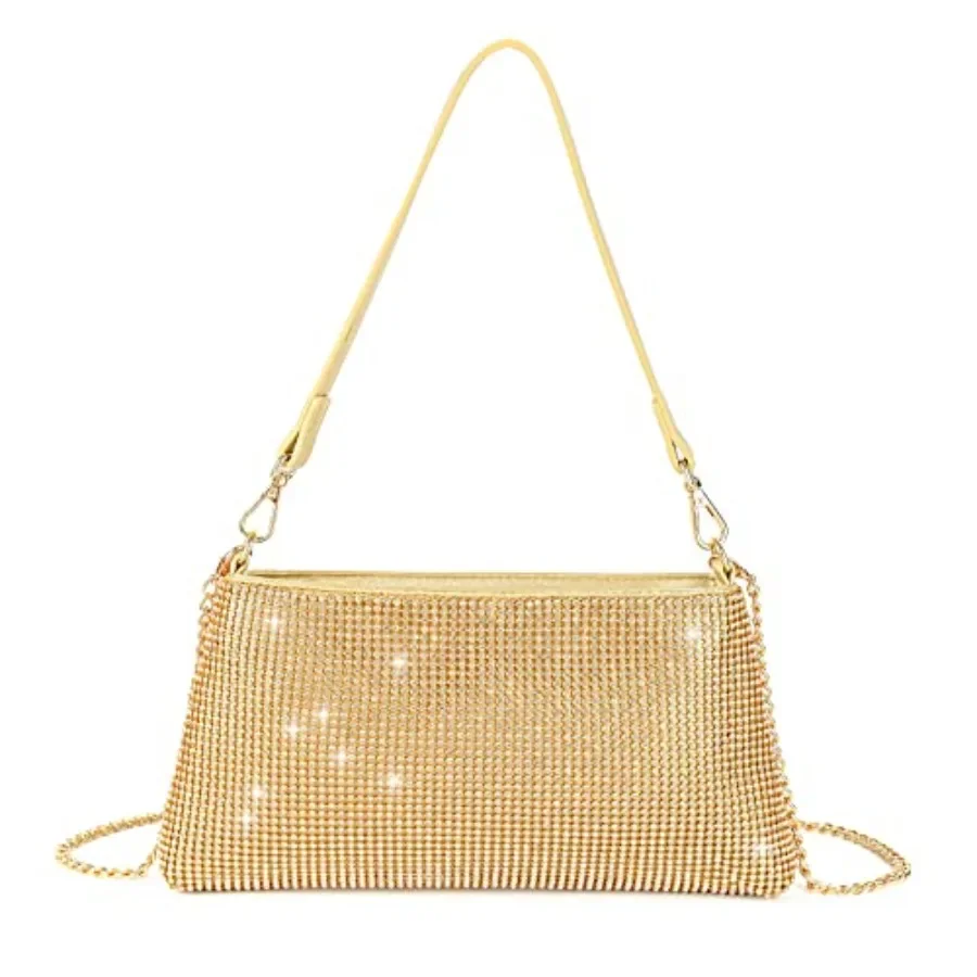 

Bling Evening Clutch Bag for Women Lady Girl Bride Rhinestone Purse For Prom Cocktail Party Wedding Engagement